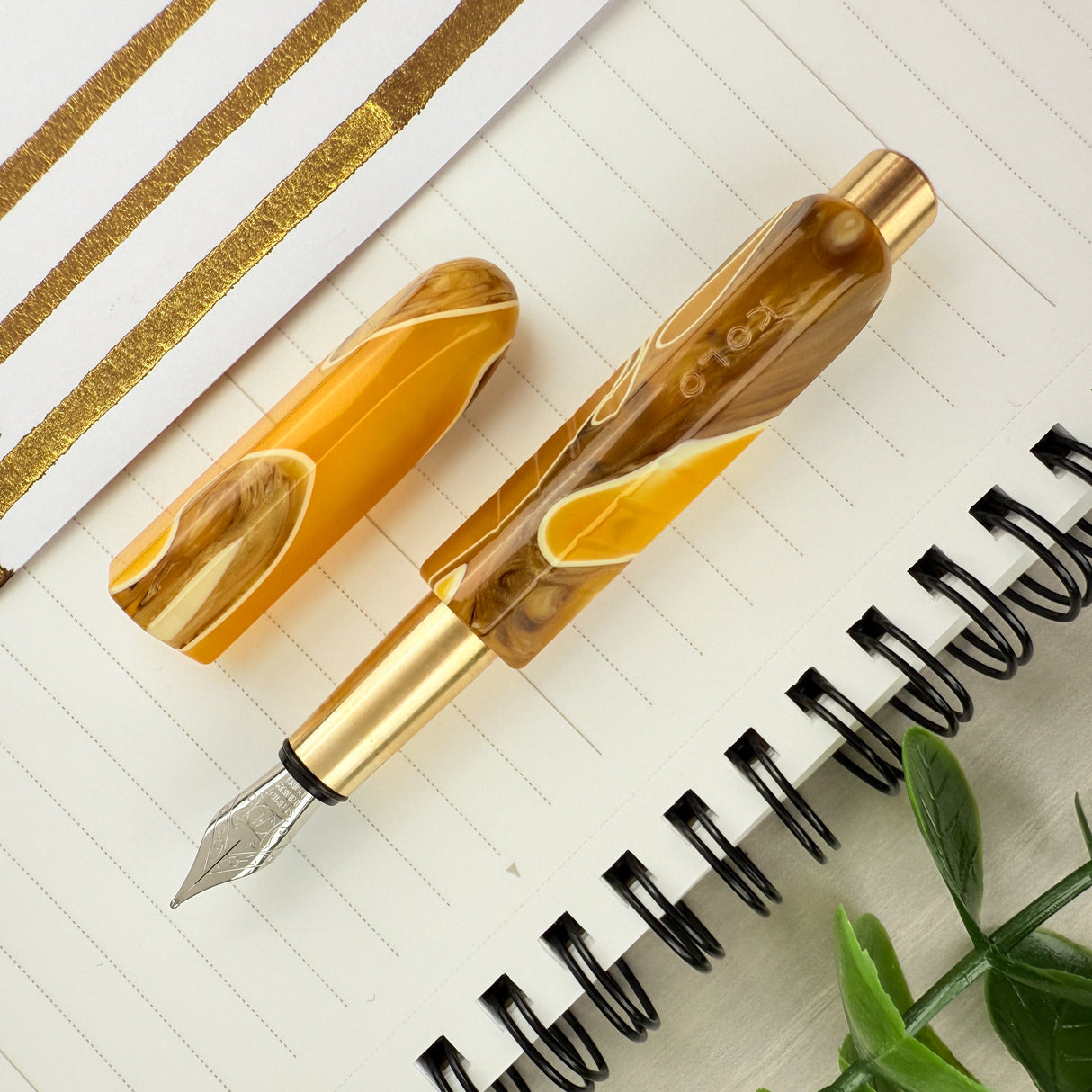 Kolo Tino Fountain Pen - Acrylic Dune