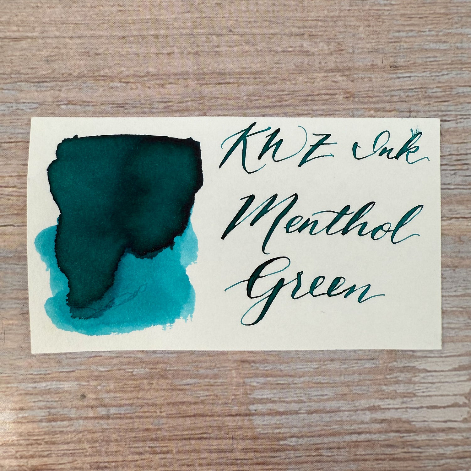 KWZ Menthol Green - 60ml Bottled Inks