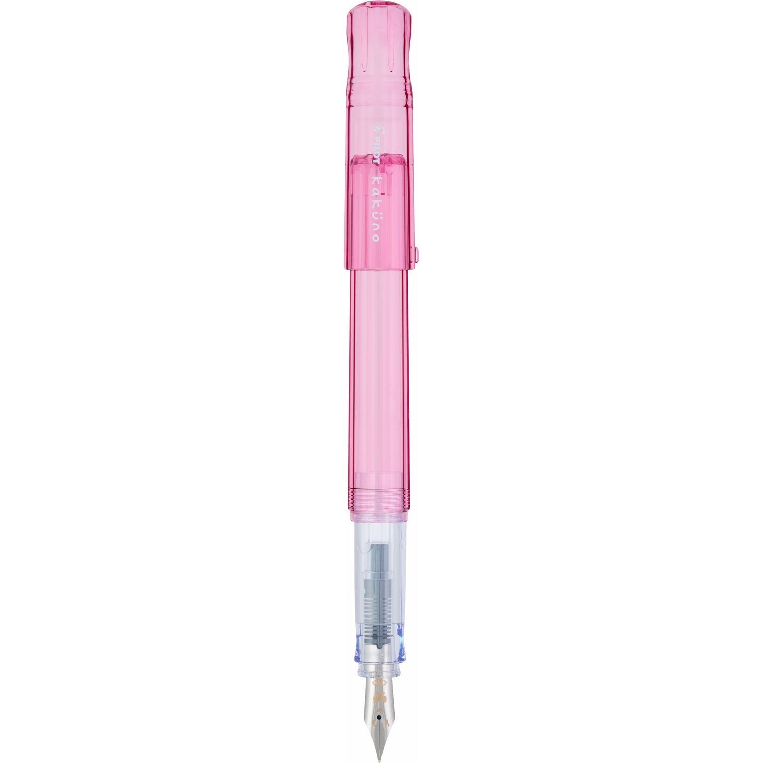 Pilot Kakuno Fountain Pen - Translucent Pink