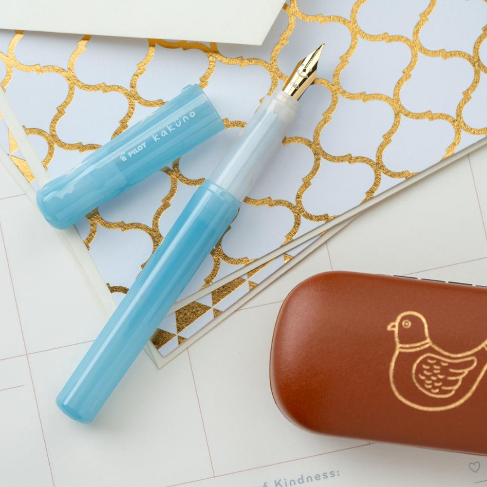 Pilot Kakuno Fountain Pen - Azure Sky