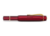 Kaweco Piston AL Sport Fountain Pen - Bordeaux (Starter Set)