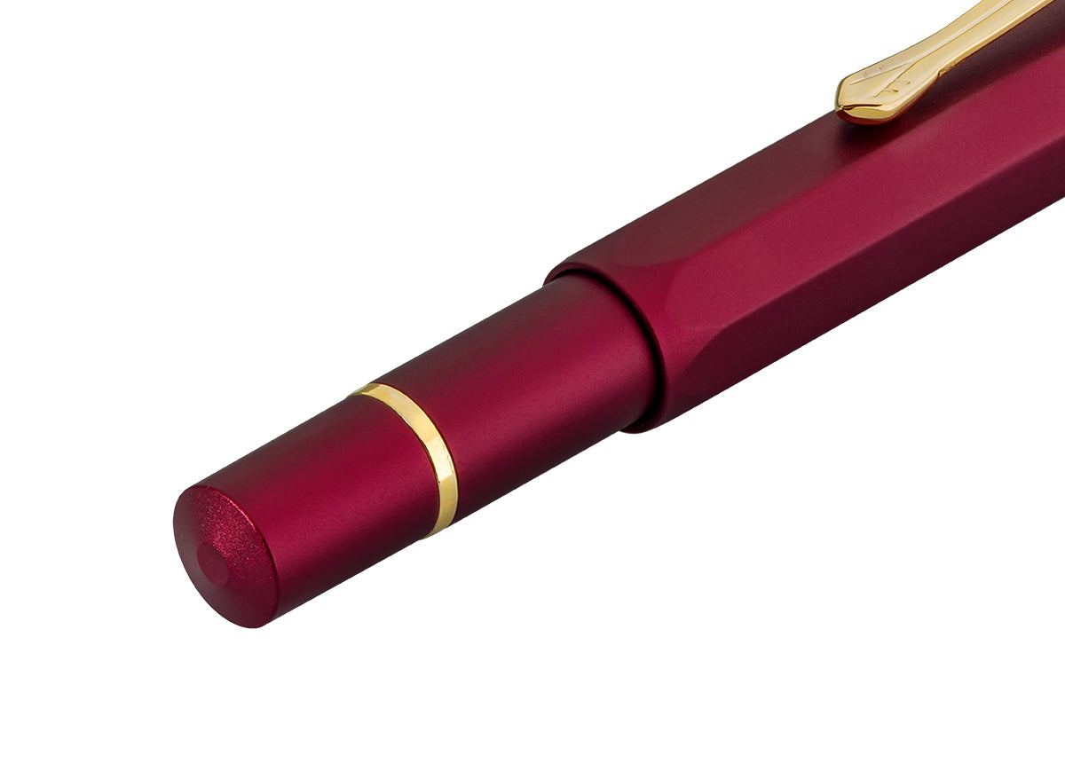 Kaweco Piston AL Sport Fountain Pen - Bordeaux