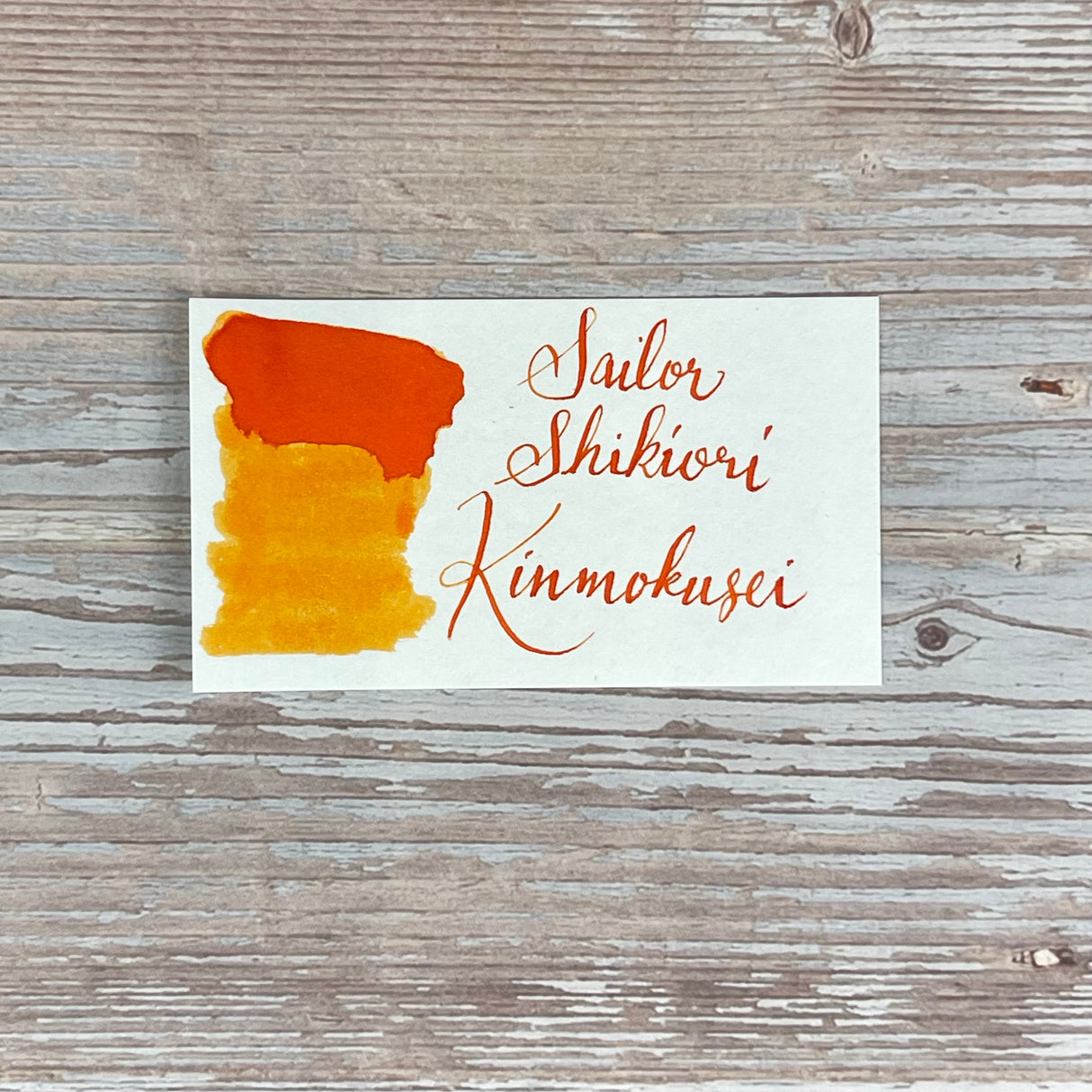Sailor Shikiori Kinmokusei - 20ml Bottled Ink