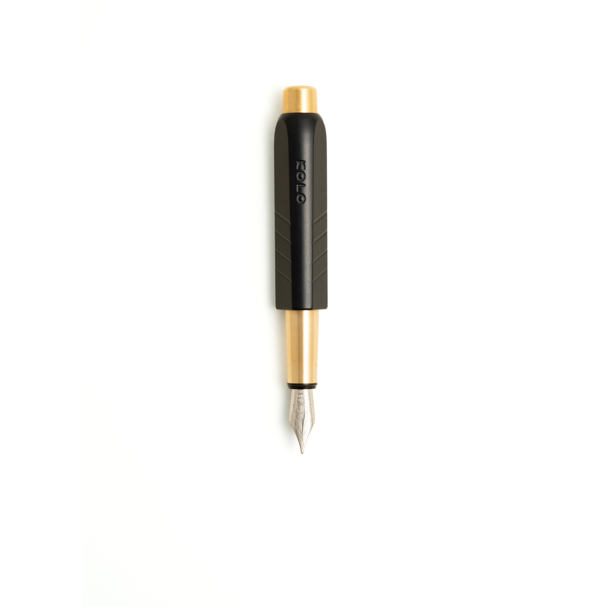 Kolo Tino Fountain Pen - Anodized Aluminum Noir