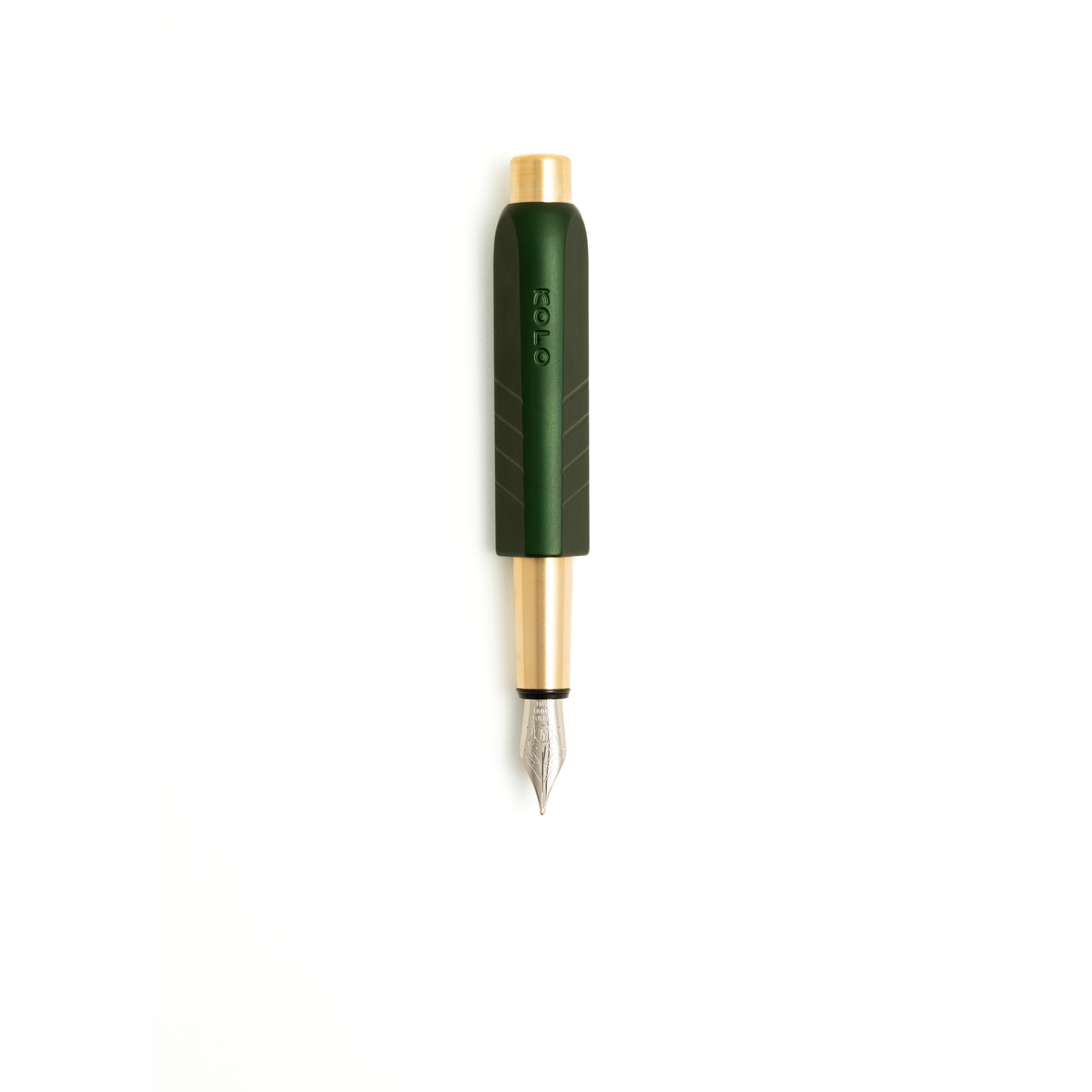 Kolo Tino Fountain Pen - Anodized Aluminum Verdant