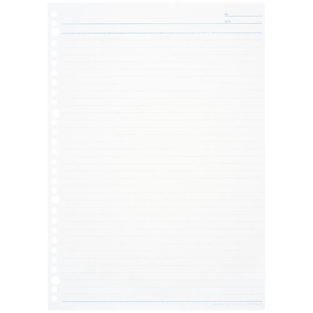 Maruman Loose Leaf Paper - 7mm Ruled - A4