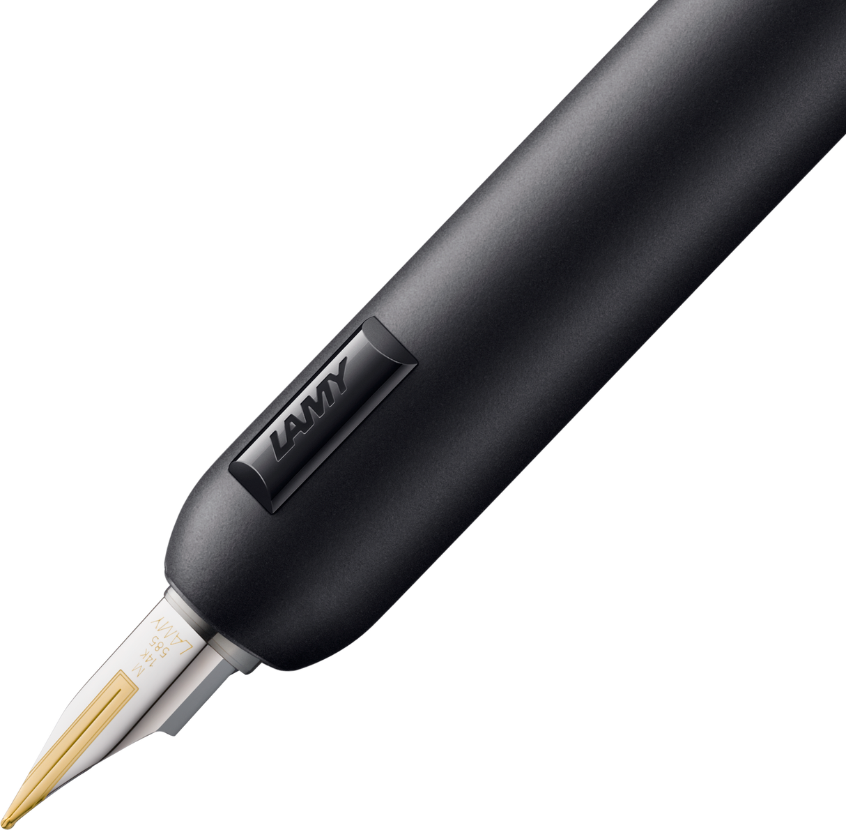 Lamy Dialog CC Fountain Pen - All Black with 14kt Nib
