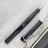Lamy Safari Fountain Pen - Shiny Black