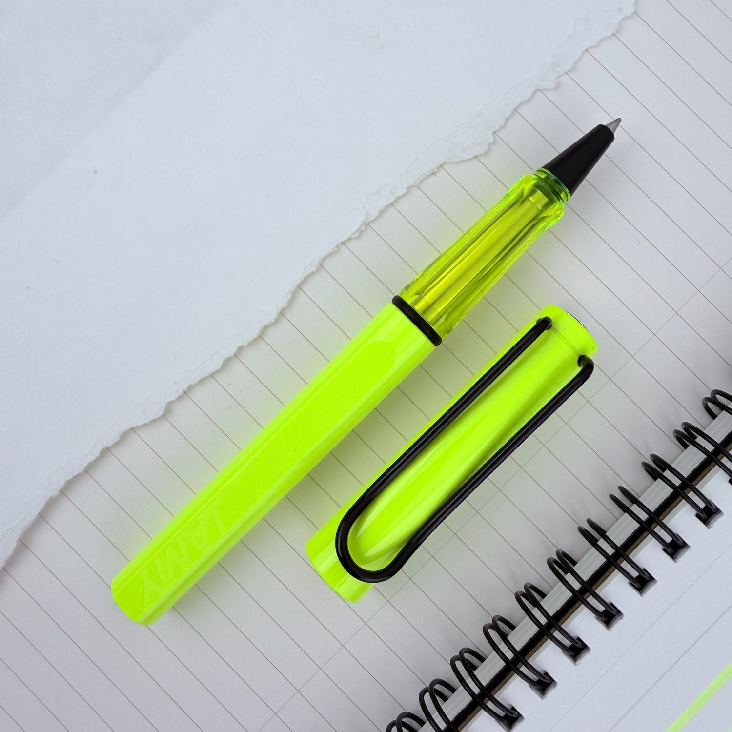 Lamy Safari Rollerball Pen - Neon Yellow (Special Edition)