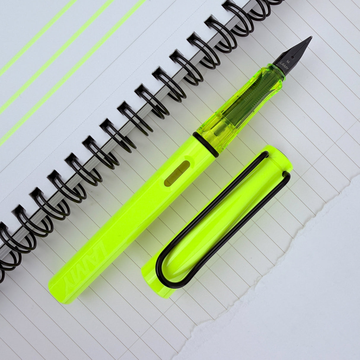 Lamy Safari Fountain Pen - Neon Yellow (Special Edition)