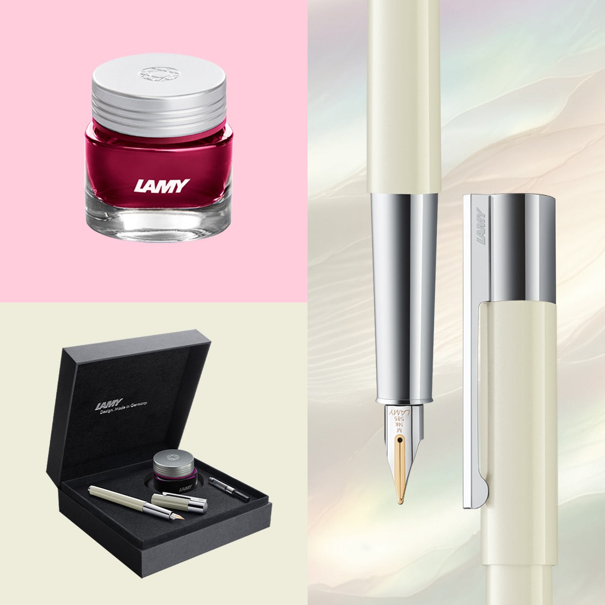 Lamy Scala Fountain Pen - Pearl (Limited Edition)
