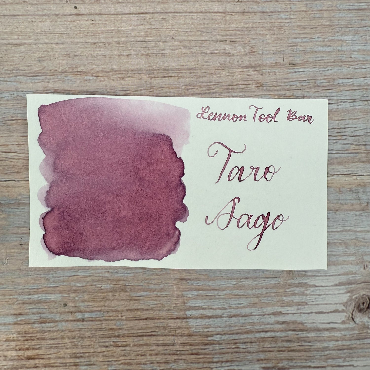 Lennon Tool Bar Taro Sago - 30ml Bottled Ink