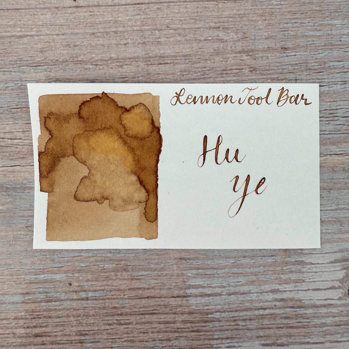 Lennon Tool Bar Hu Ye - 30ml Bottled Ink