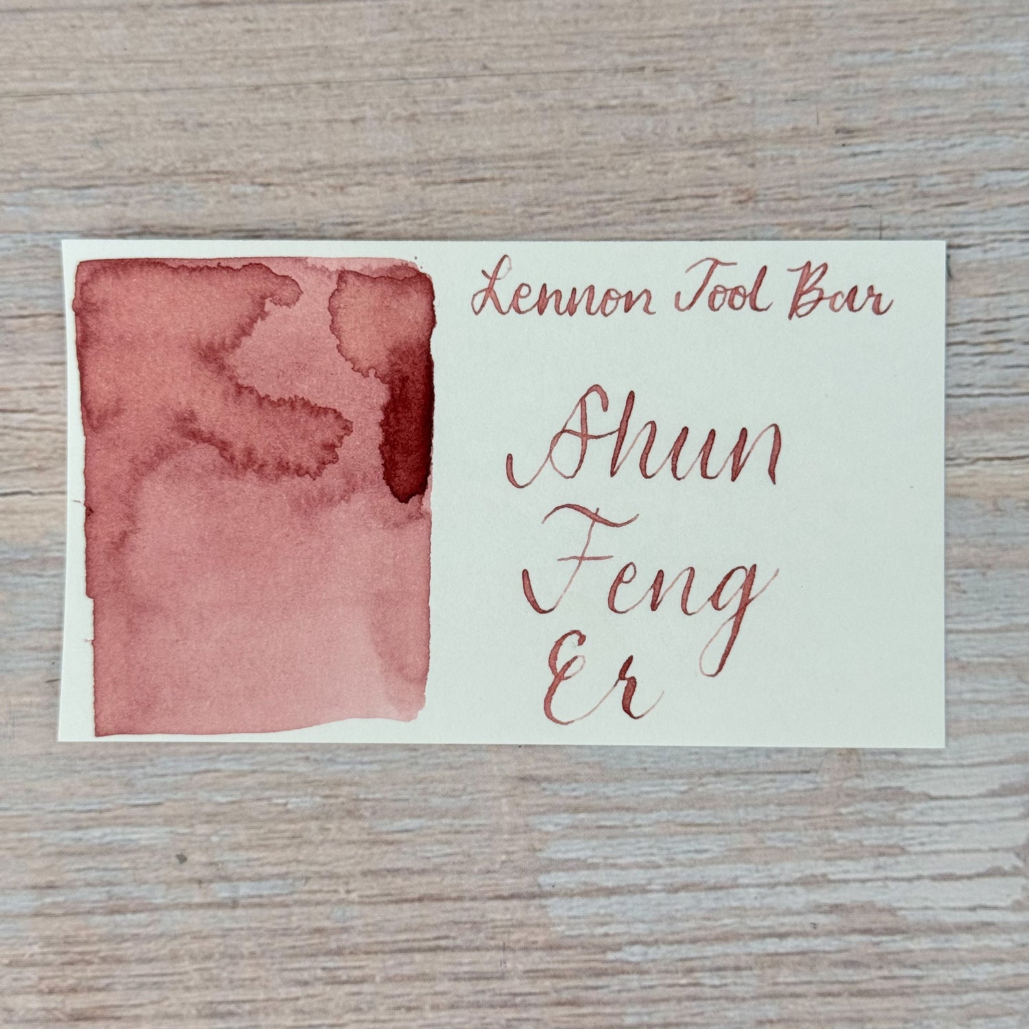 Lennon Tool Bar Shun Feng Er - 30ml Bottled Ink
