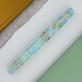 Leonardo Momento Zero Fountain Pen - Artica with Gold Trim (Limited Edition)