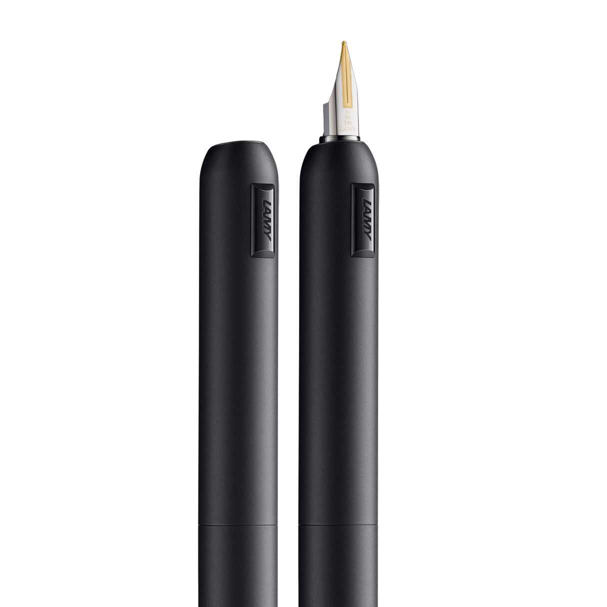 Lamy Dialog CC Fountain Pen - All Black with 14kt Nib