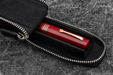 Galen Leather Zippered Magnum Opus Single Hard Case