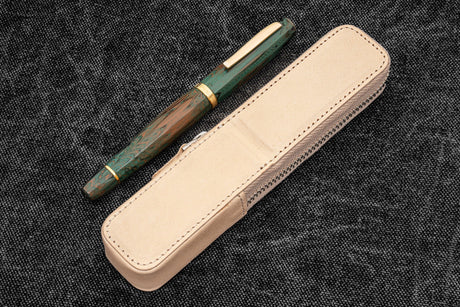 Galen Leather Zippered Magnum Opus Single Hard Case