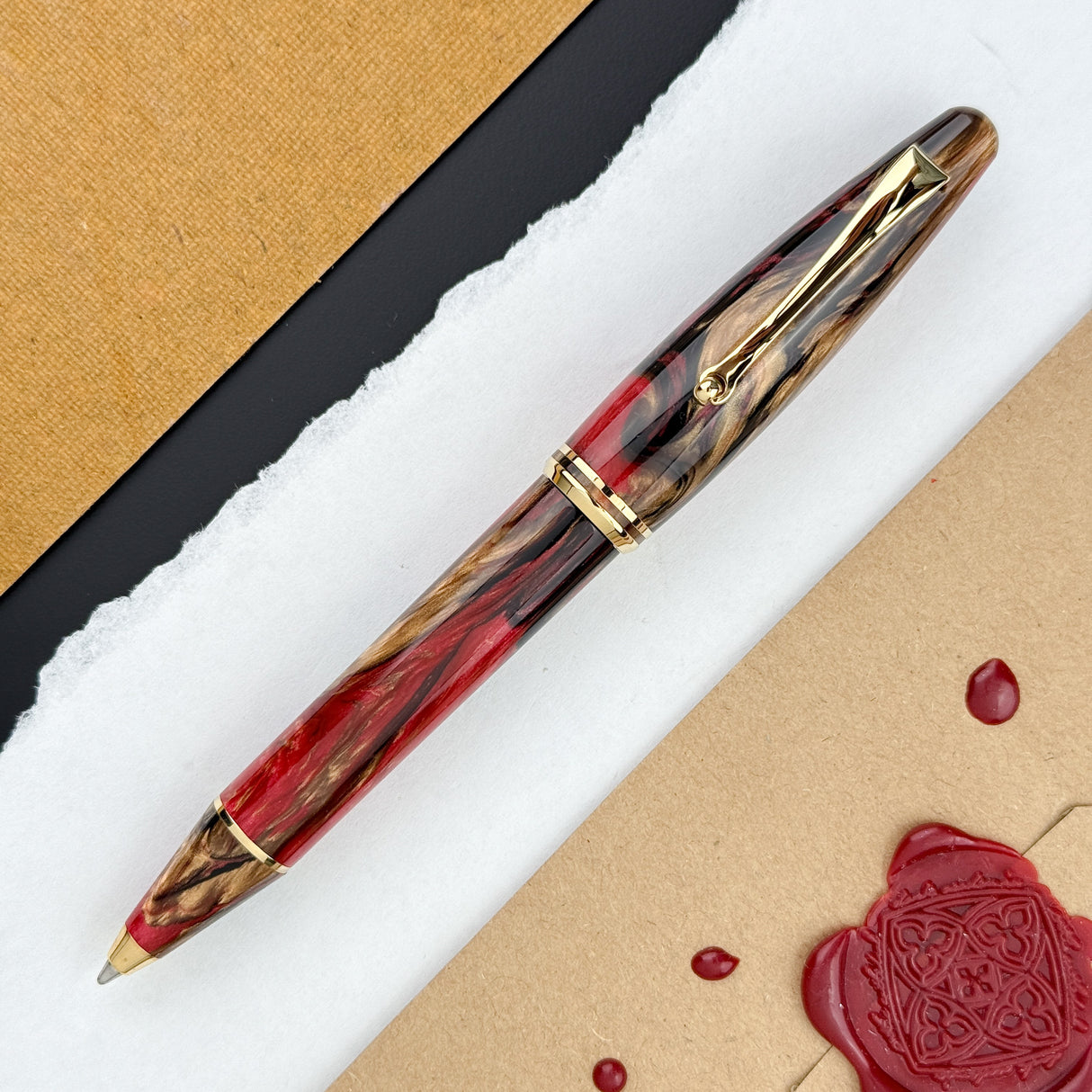 Maiora Ultra Ogiva Golden Rule Ballpoint Pen (Limited Edition)