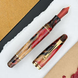 Maiora Ultra Ogiva Golden Rule Fountain Pen - 14K Gold Nib (Limited Edition)