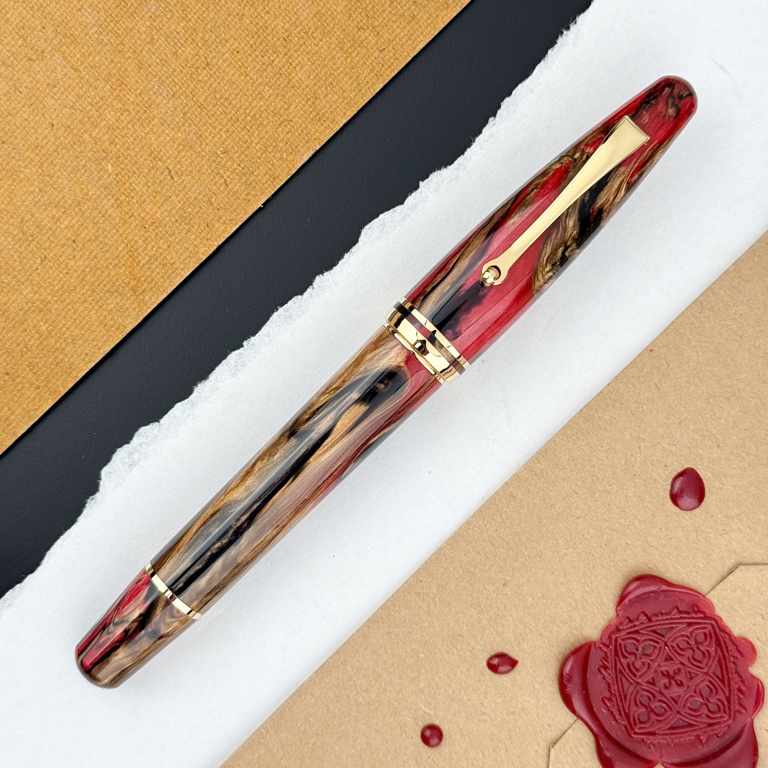 Maiora Ultra Ogiva Golden Rule Rollerball Pen (Limited Edition)