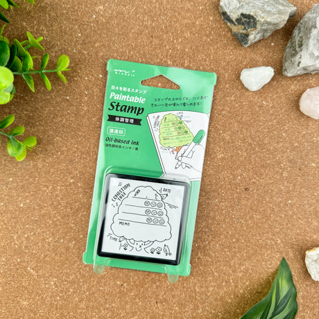 Midori Pre-Inked Paintable Stamp