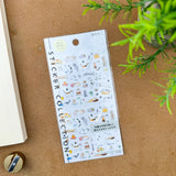 Midori Stickers - Cat Small