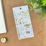 Atlas Stationers - Midori Sticker - Beige - Stickers