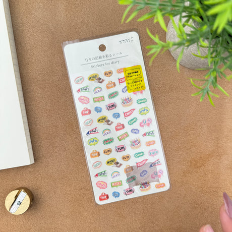 Atlas Stationers - Midori Sticker - Daily Records - Stickers