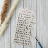 Mind Wave Sticker - Tiny Tiny Rabbit