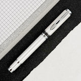 Monteverde Innova Fountain Pen - Cloud Dancer w/ Chrome (Special Edition)