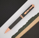 Monteverde Innova Ballpoint Pen Gift Set - Carbon Fiber w/ Rosegold