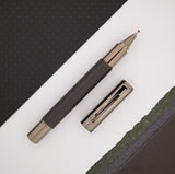 Monteverde Ritma Rollerball Pen Gift Set - Matte Carbon Fiber