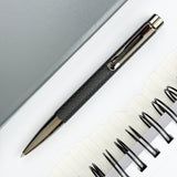 Monteverde Ritma Ballpoint Pen - Matte Carbon Fiber
