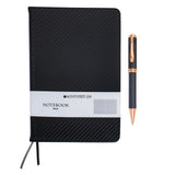 Monteverde Innova Ballpoint Pen Gift Set - Carbon Fiber w/ Rosegold