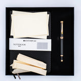 Monteverde Innova Rollerball Pen Gift Set - Carbon Fiber w/ Rosegold