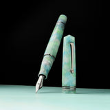 Leonardo Momento Zero Fountain Pen - Artica with Silver Trim (Limited Edition)