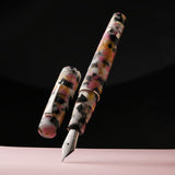 Leonardo Momento Zero Fountain Pen - Corricella with Silver Trim (Limited Edition)