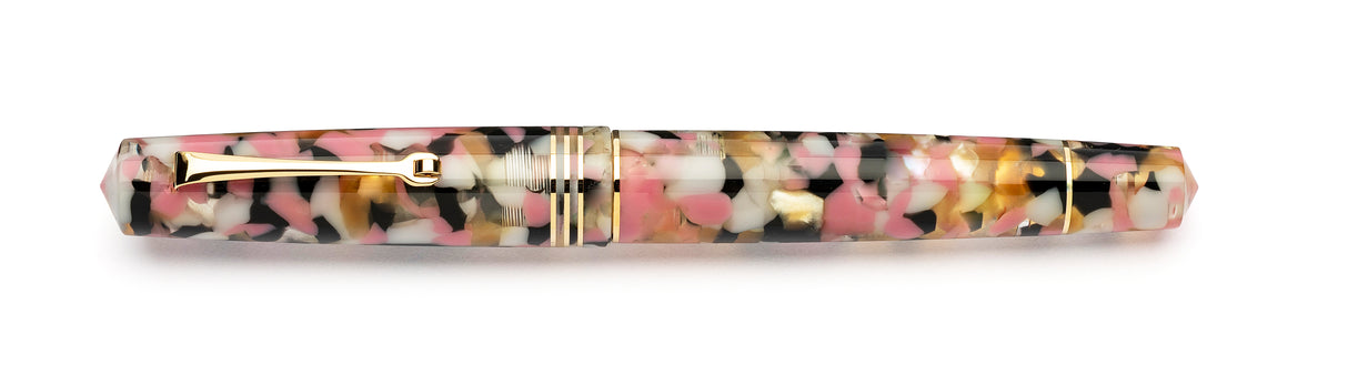 Leonardo Momento Zero Fountain Pen - Corricella with Gold Trim (Limited Edition)