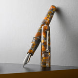 Leonardo Momento Zero Fountain Pen - Lava E Cenere with Silver Trim (Limited Edition)