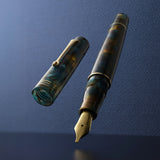 Leonardo Momento Zero Fountain Pen - Pausilya with Gold Trim (Limited Edition)