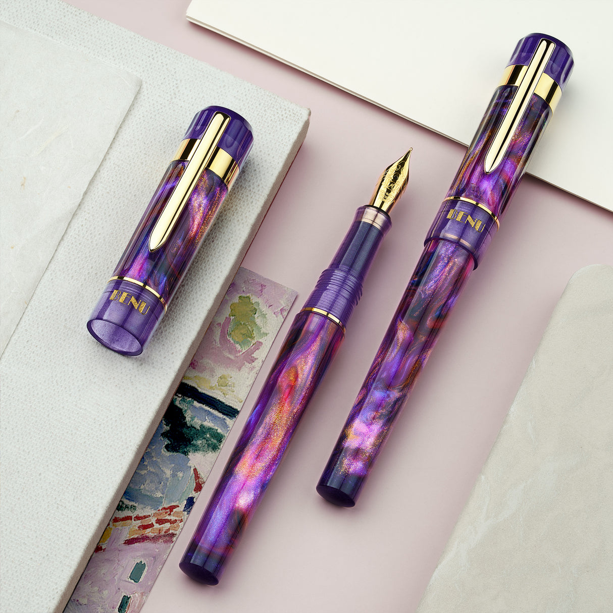 Benu Tribute Collection Fountain Pen - Matisse