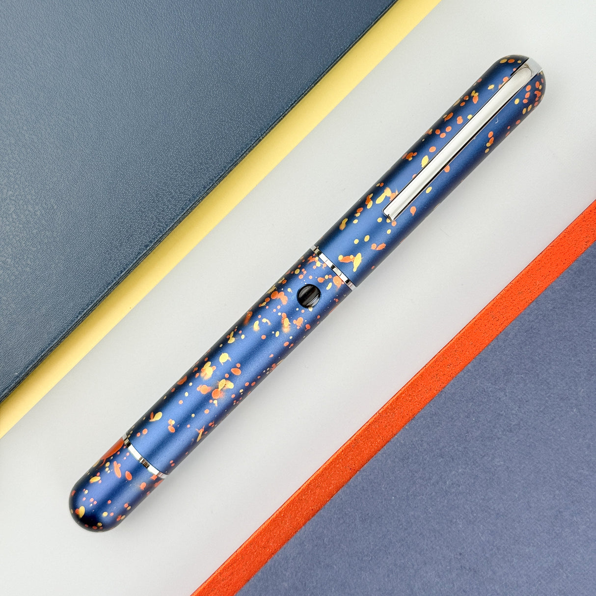 Nahvalur (Narwhal) Nautilus Fountain Pen - Fireworks