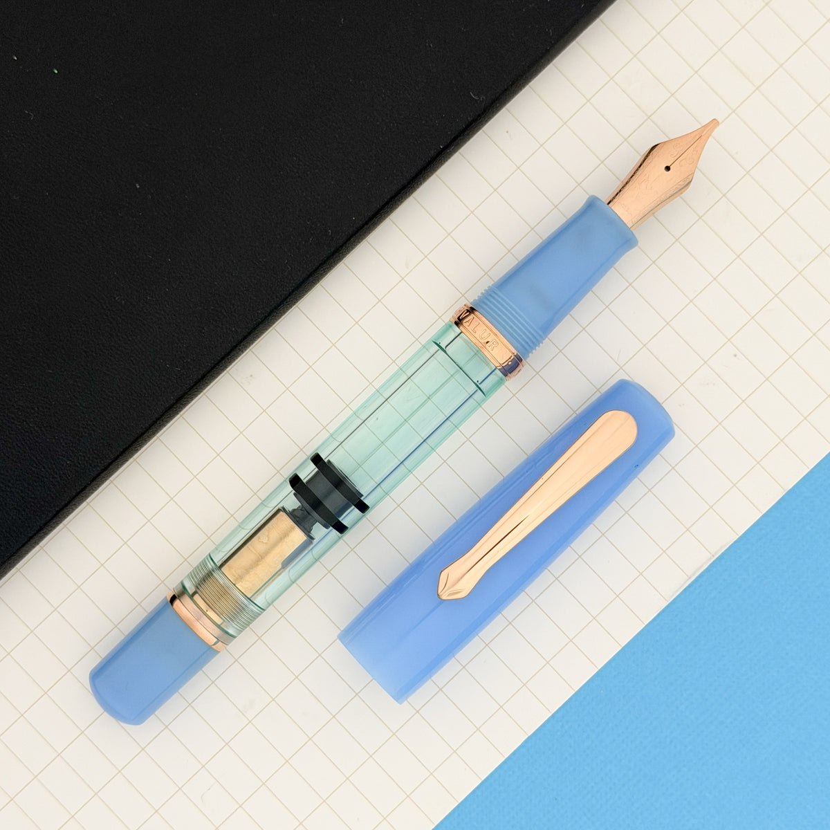 Nahvalur Original Fountain Pen - Blue Lagoon (Special Edition)
