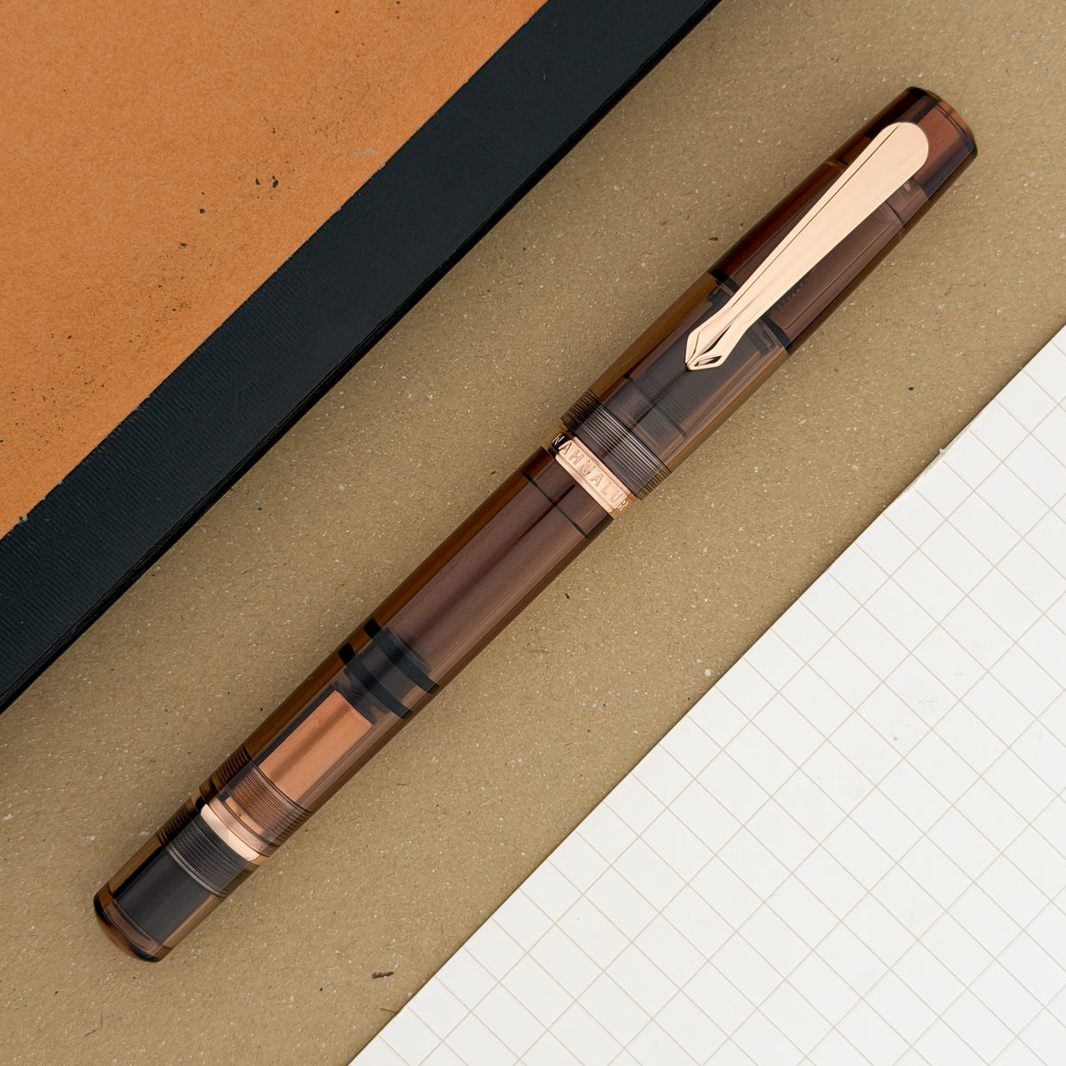 Nahvalur Original Fountain Pen - Cocoa Smoke