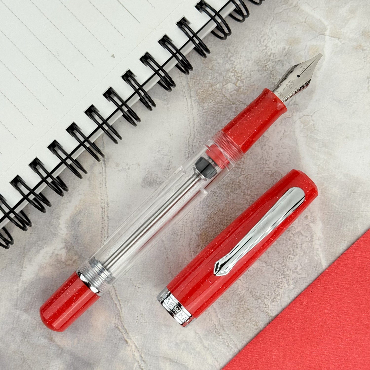 Nahvalur (Narwhal) Original Plus Fountain Pen - Coral