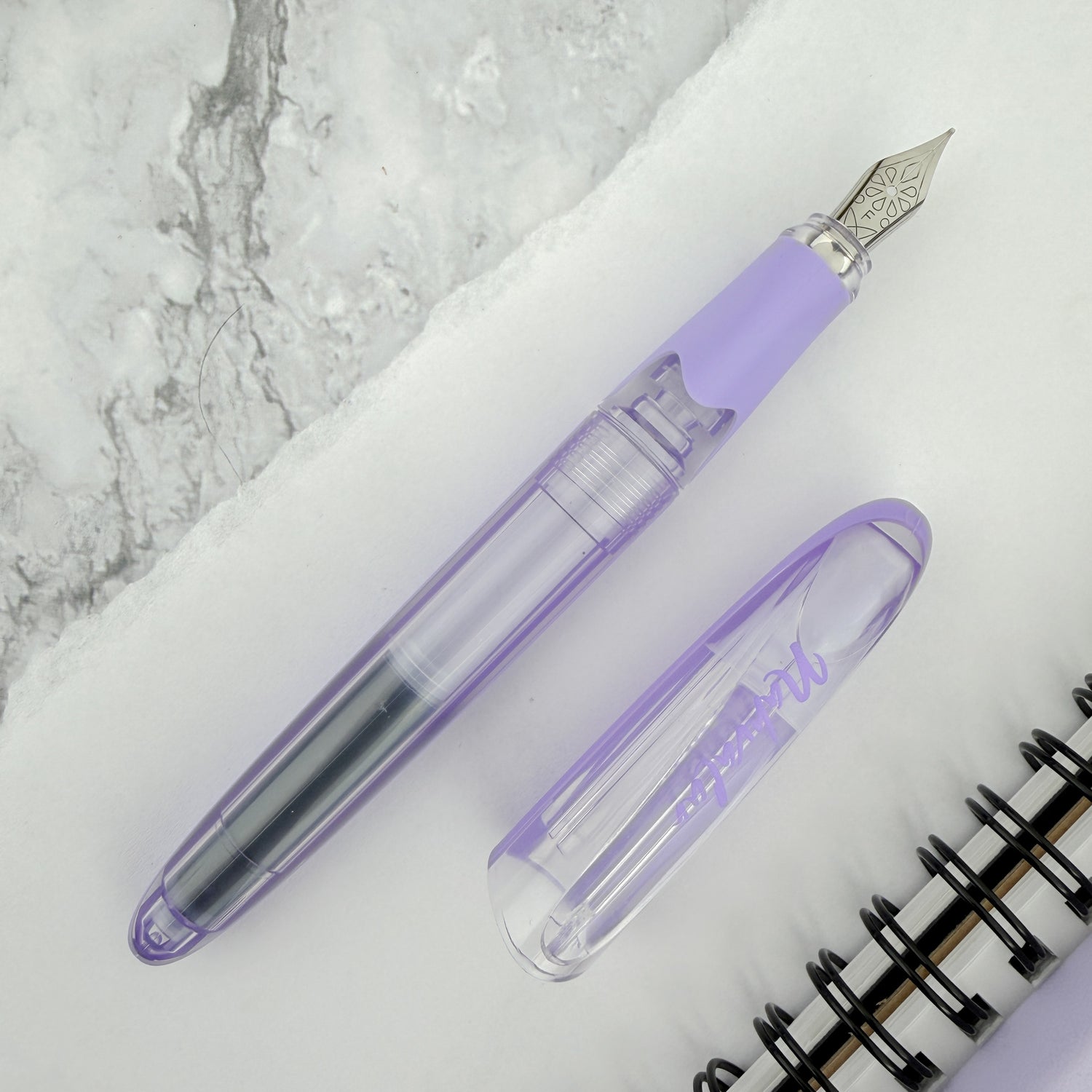 Nahvalur Triad Fountain Pen - Violet