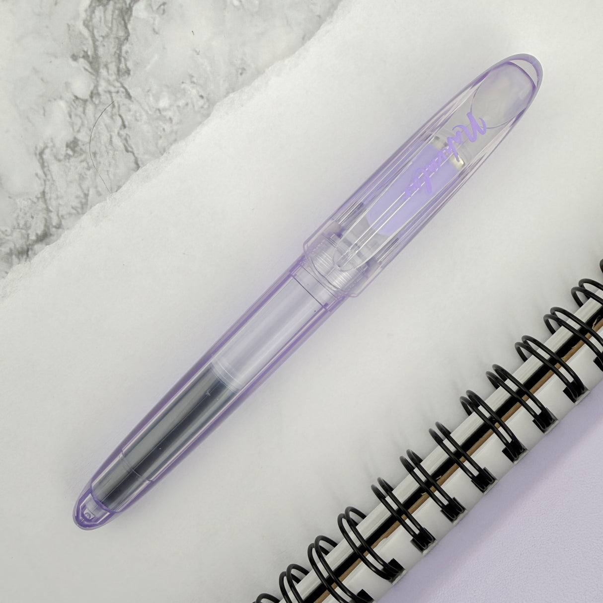 Nahvalur Triad Fountain Pen - Violet