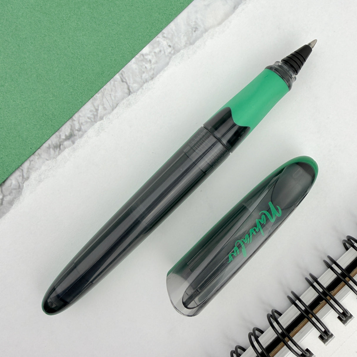 Nahvalur Triad Rollerball Pen - Verdant