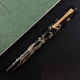 Namiki Chinkin Fountain Pen - Bamboo and Sparrow